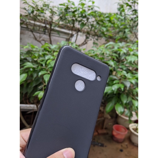Ốp lưng silicon đen nhám LG V50