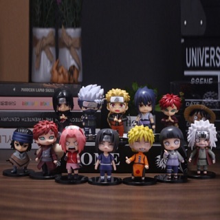 Mô hình Action figure Naruto & friends đế đen