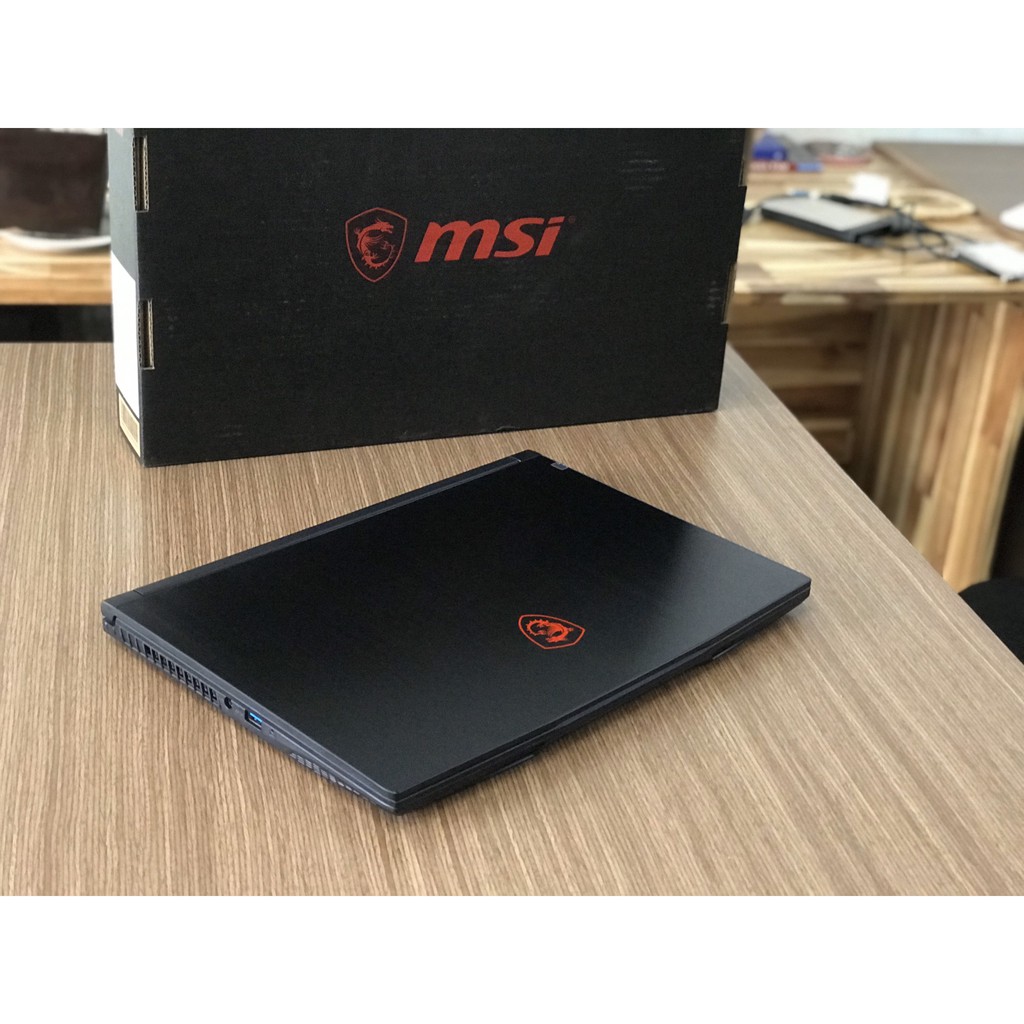 Laptop chơi Game MSI GF63 Thin 10CXR (Core I5-10300H Gen10, Ram 8GB, SSD 512GB, VGA GTX 1650 Max-Q 4GB, 15.6" FullHD) | BigBuy360 - bigbuy360.vn