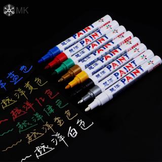 Bút lông sơn vĩnh viễn vẽ lốp xe hơi chống nước thông dụng 12 màu tùy chọn
