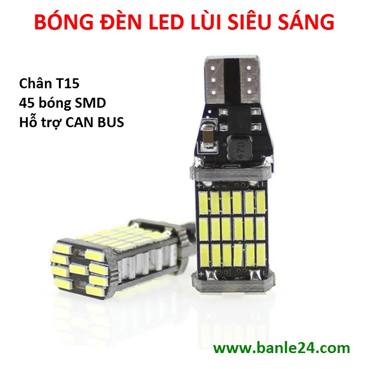 Bóng đèn led lùi, led xi nhan siêu sáng