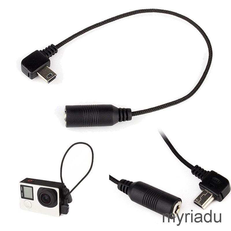 Dây cáp chuyển đổi Mini USB sang 3 5mm dành cho GoPro Hero 3 3 4