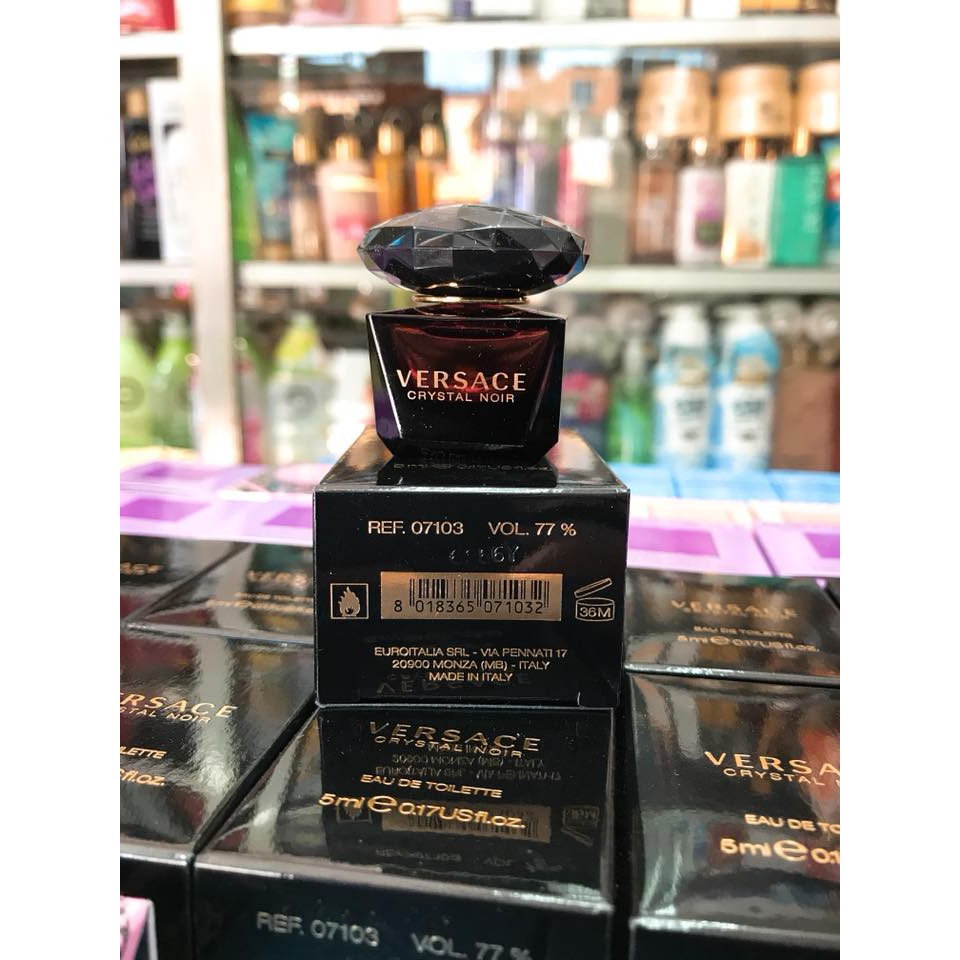 (5ml)Nước hoa Versace Crystal Noir mini MADE IN ITALY | BigBuy360 - bigbuy360.vn