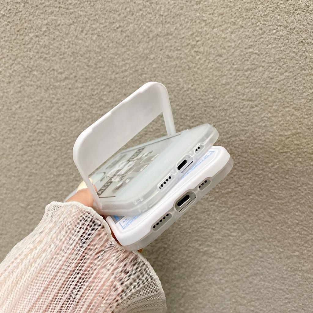Ốp Điện Thoại Có Giá Đỡ Hình KAWS Cho IPhone 13Promax 12 11 7plus X XSMAX XR