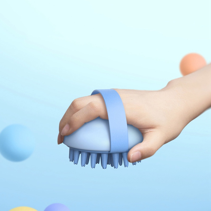 Lược Mát Xa Da Đầu Bằng Silicon Chống Ngứa