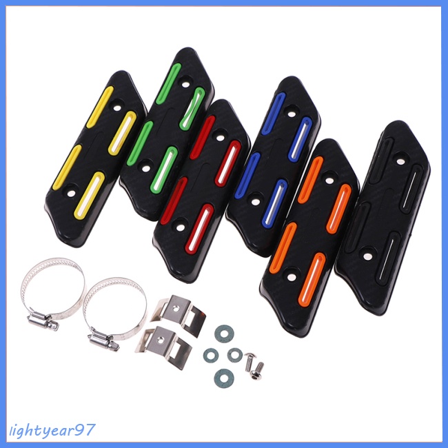 Ốp Bảo Vệ Ống Pô Cách Nhiệt Chống Bỏng Cho Xe Mô Tô CRF