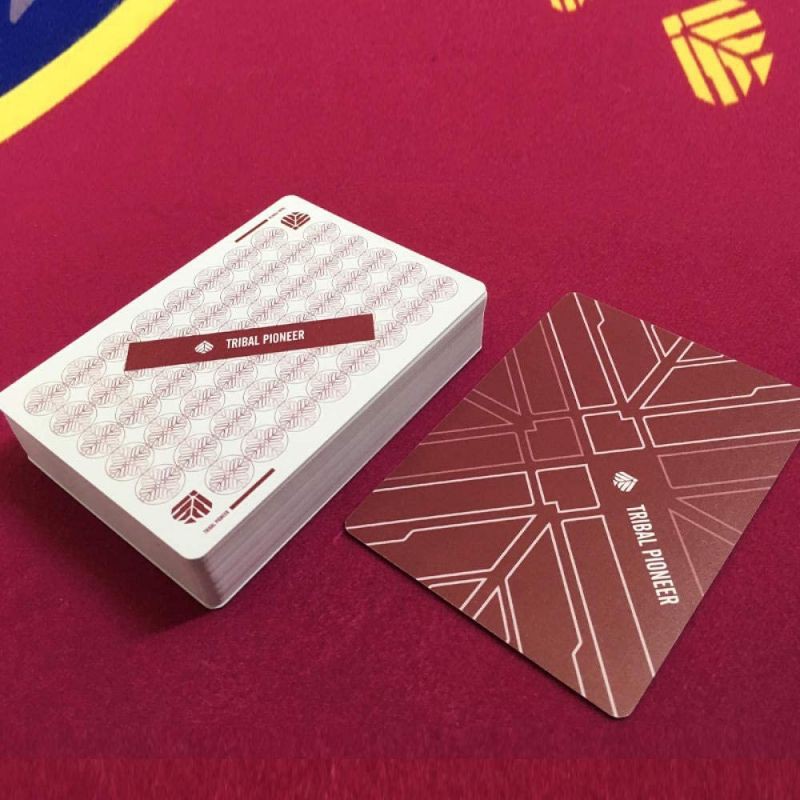 Bộ bài nhựa cao cấp Tribal Pioneer chuyên nghiệp cho Poker