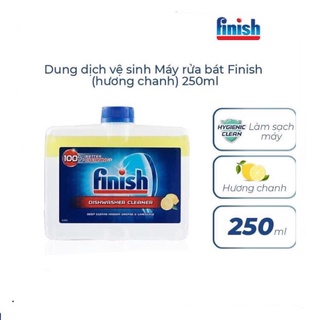 Dung dịch vệ sinh máy rửa bát Finish 250ml  - Viên rửa bát Finish nhập khẩu