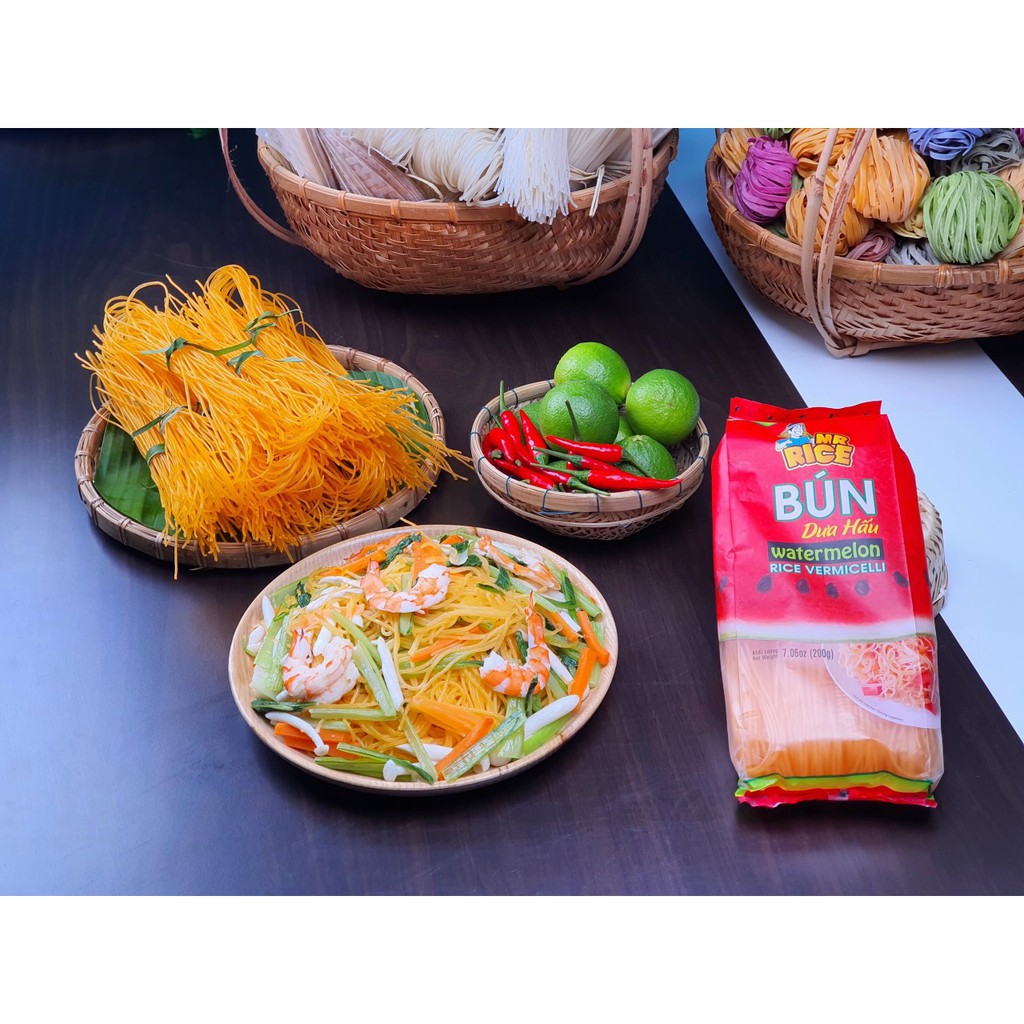 [HCM_freeship] Bún dưa hấu - Bún tươi dạng khô từ dưa hấu Duy Anh Food