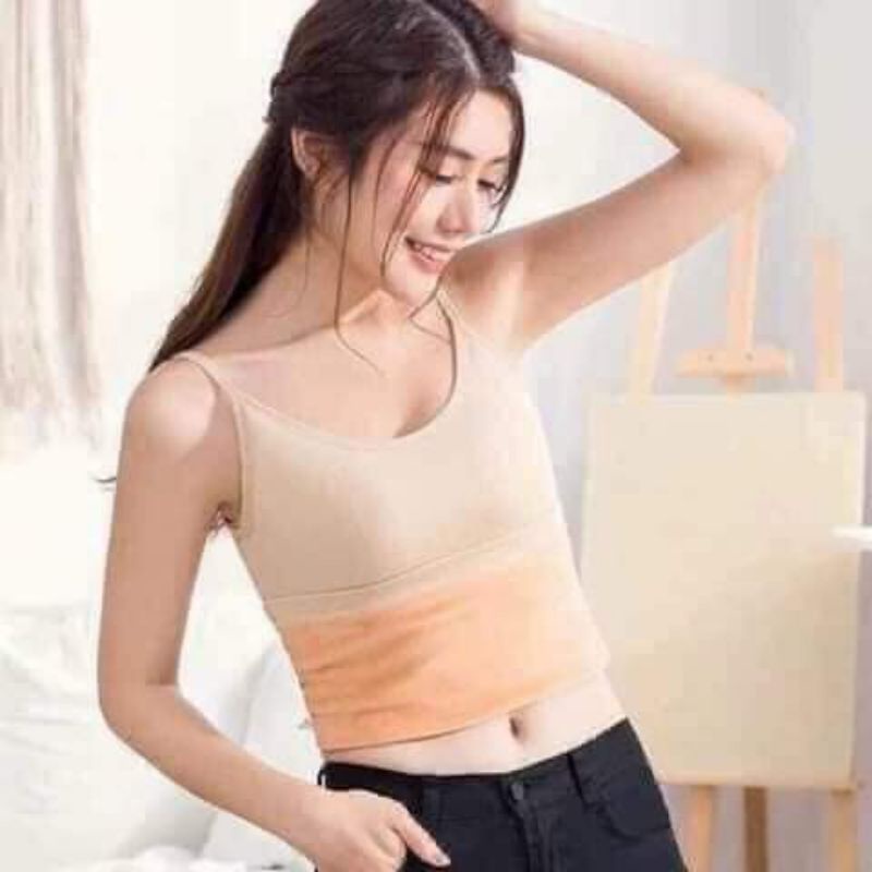 Áo 2 Dây Lót Lông Giữ Nhiệt Co Giãn