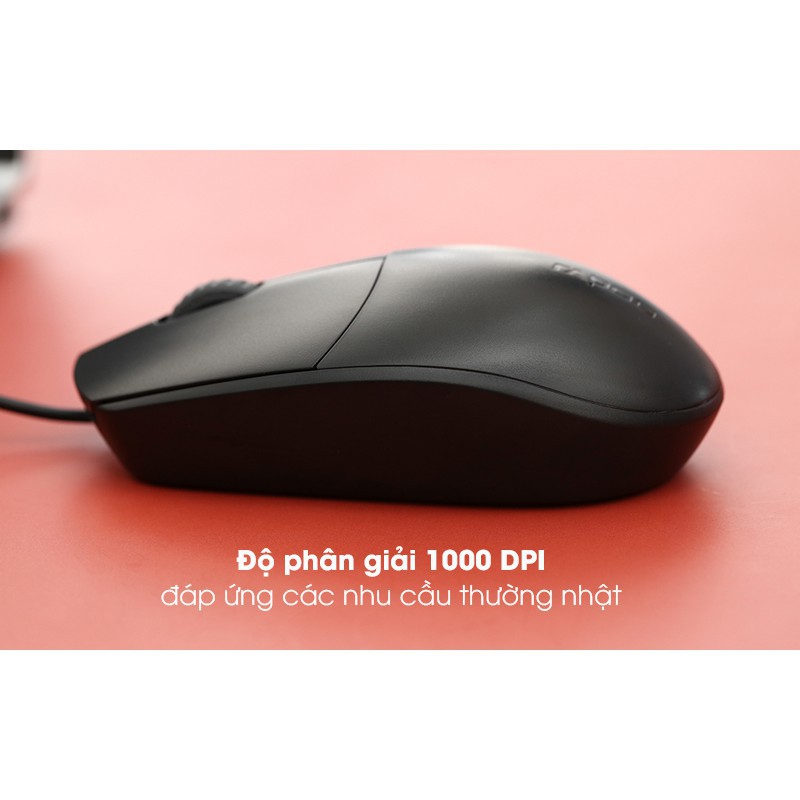 Chuột có dây Rapoo N100 USB