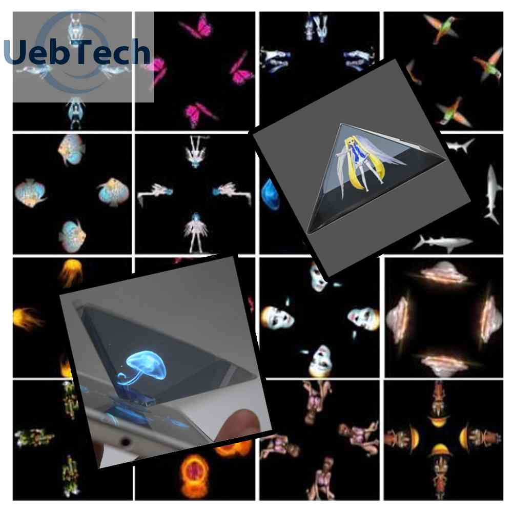 Quảng Cáo Hologram 3D Holo Box Ba Chiều Dành Cho Điện Thoại Thông Minh