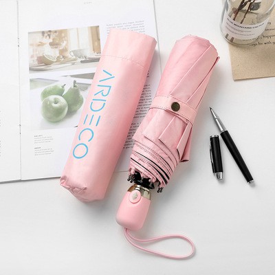Ô Tự Động ARDECO Chống Tia UV 8 Gọng, Tự Động Đóng Mở, Gấp Gọn 25cm