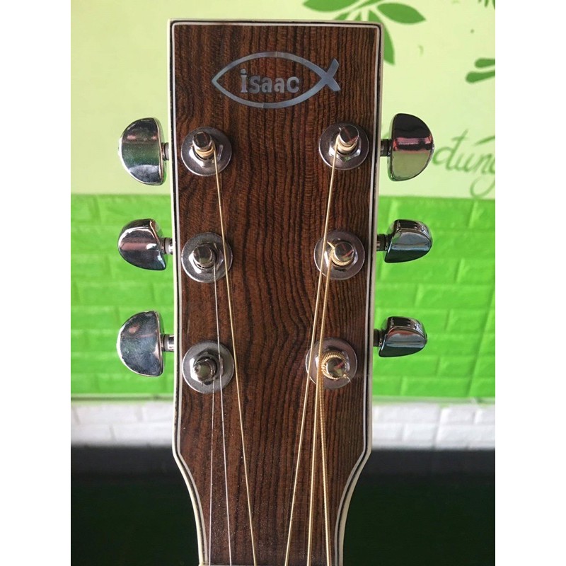 Đàn guitar cho người chơi tay trái. guitar tay trái FullSolid Mahogany.