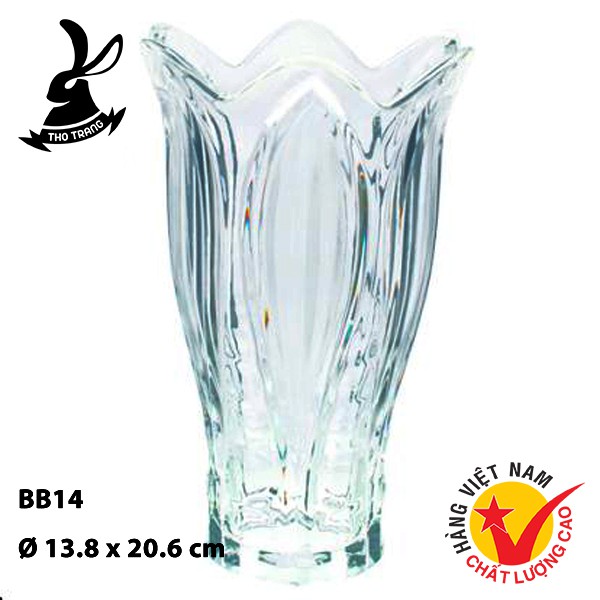 Bình Bông BB14 Nhựa Trong Acrylic Cao Cấp Fataco Việt Nam