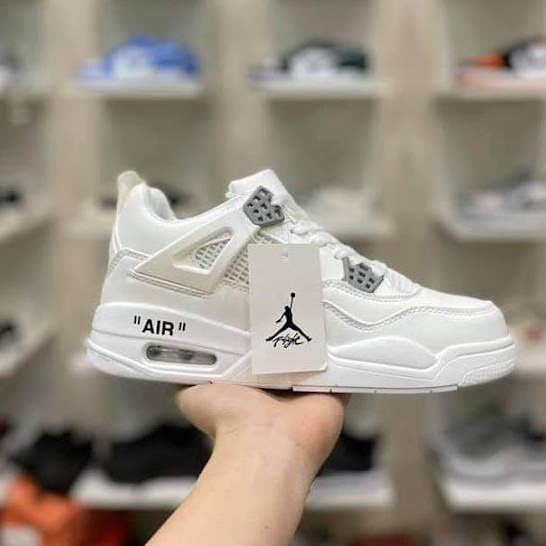 Giày thể thao air jordan 4 các mẫu hot nhất, Giày JD4 nam nữ cao cấp Full Box Bill + 3 dây 2021 | BigBuy360 - bigbuy360.vn