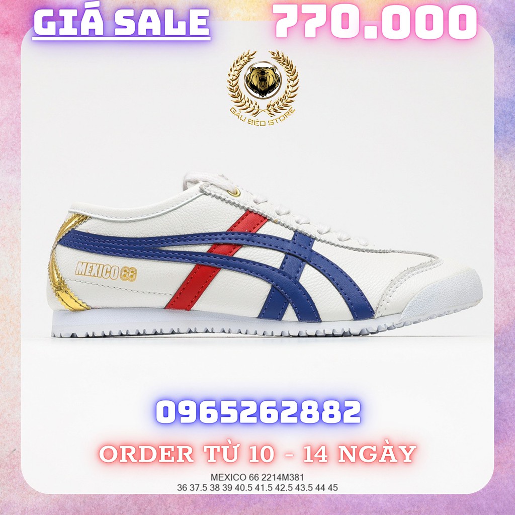 Order 1-2 Tuần + Freeship Giày Outlet Store Sneaker _ASICS Onitsuka Tiger mexico66 MSP: 2214M3811 gaubeaostore.shop