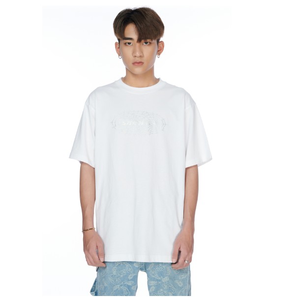 Áo thun 5THEWAY màu Trắng - /spider web/ NEW TEE in WHITE