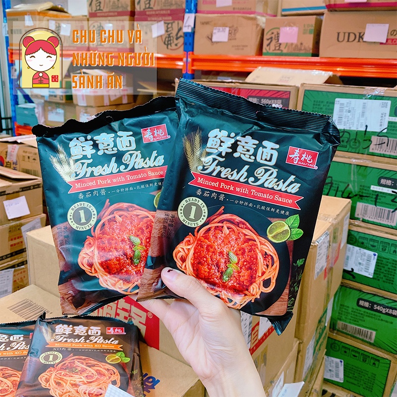 MÌ TRỨNG TƯƠI SAUTAO PASTA TRỘN SỐT GIA VỊ [GÓI 225G] | BigBuy360 - bigbuy360.vn
