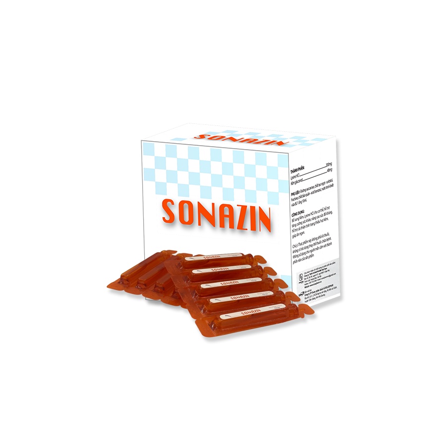 Sonazin – ống uống bổ sung kẽm