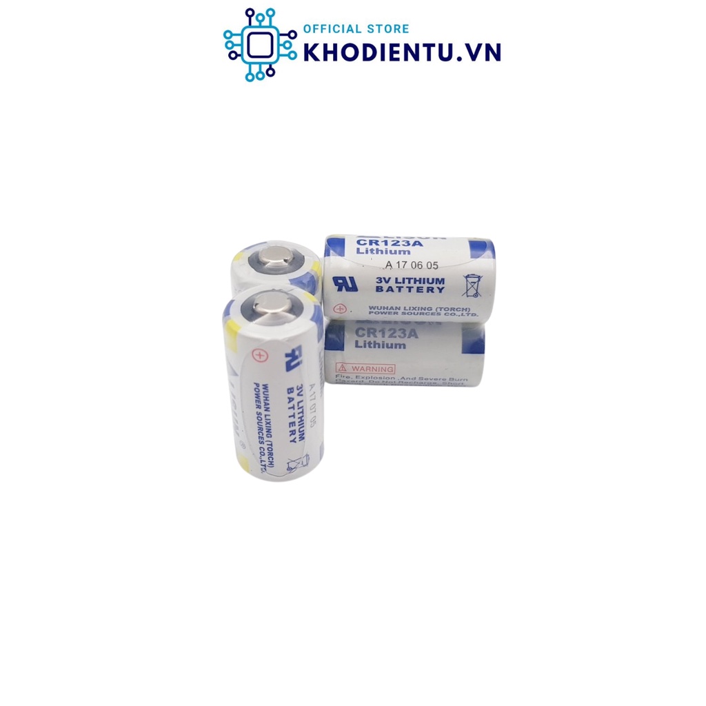 Pin CR123A 3V Dung Lượng Cao Không Sạc