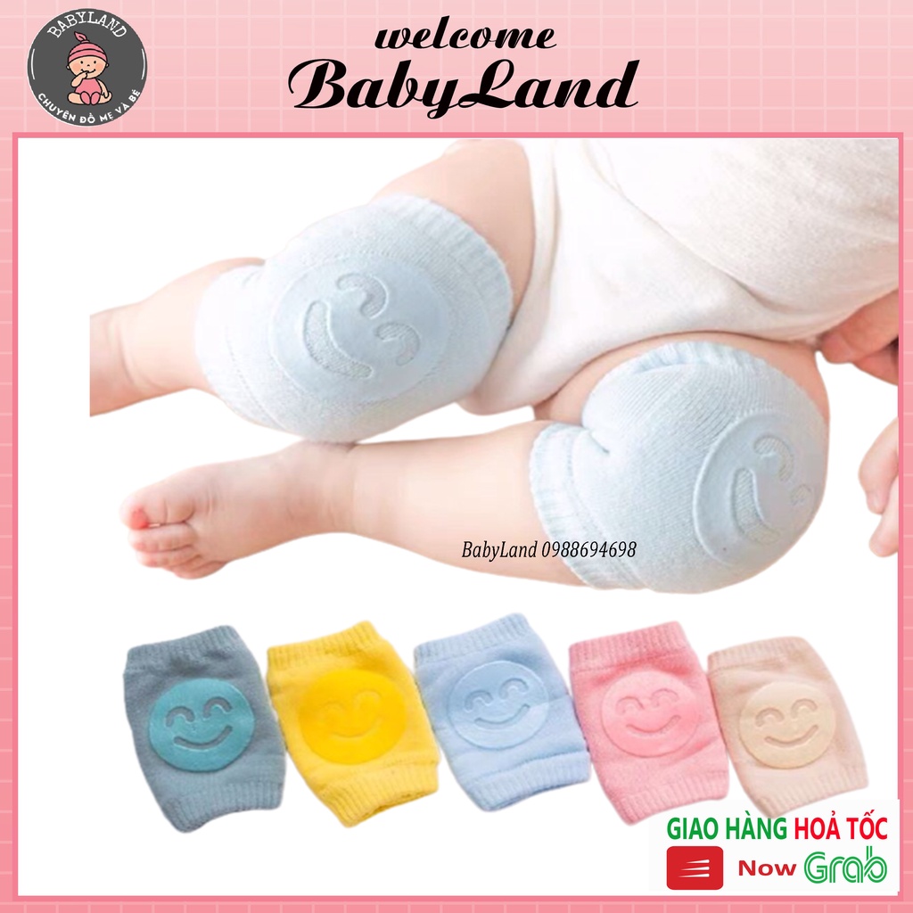 Tất tập bò vớ tập bò chống trơn trượt bảo vệ đầu gối bé babyland
