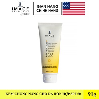 Kem chống nắng Image cho da hỗn hợp SPF 50 91g