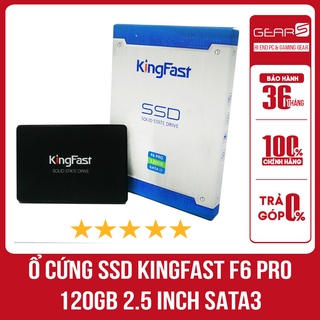 Ổ cứng SSD Kingfast F6 Pro 120GB 2.5 inch SATA3 (Đọc 550MBs - Ghi 450MBs) - Bảo hành chính hãng 36 tháng thumbnail