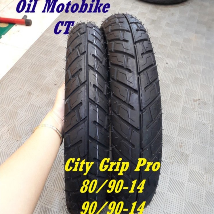 Vỏ Michelin City Grip Pro 80/90-14 + 90/90-14 Tay Ga