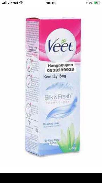 Kem tẩy lông vùng kín cao cấp VEET 50G | BigBuy360 - bigbuy360.vn