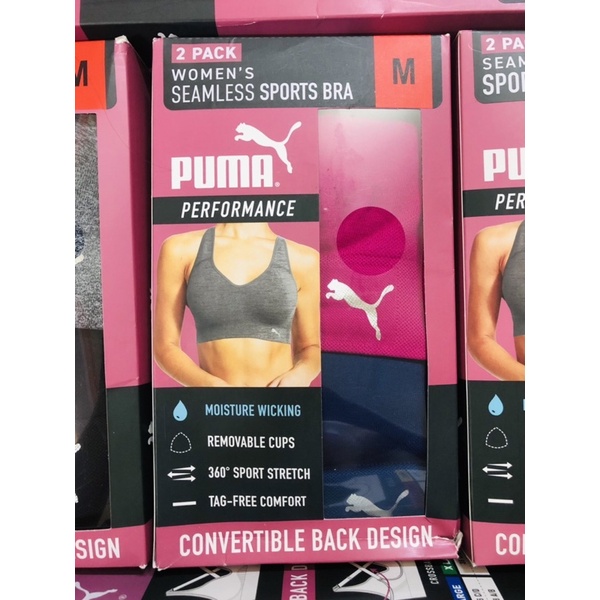 ÁO THỂ THAO Puma Seamless Sports Bra Size S, L, XL