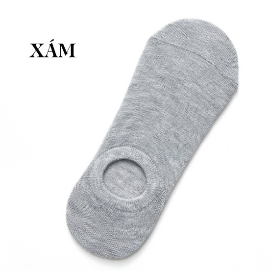 Combo 3 đôi Tất Nam - Vớ Nam Cổ Thấp Trơn Vải Cotton Thoáng Khí - màu ngẫu nhiên