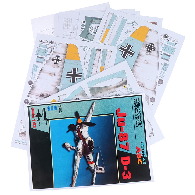 Mô hình đồ chơi máy bay chiến đấu độc đáo Ja-7 D-3