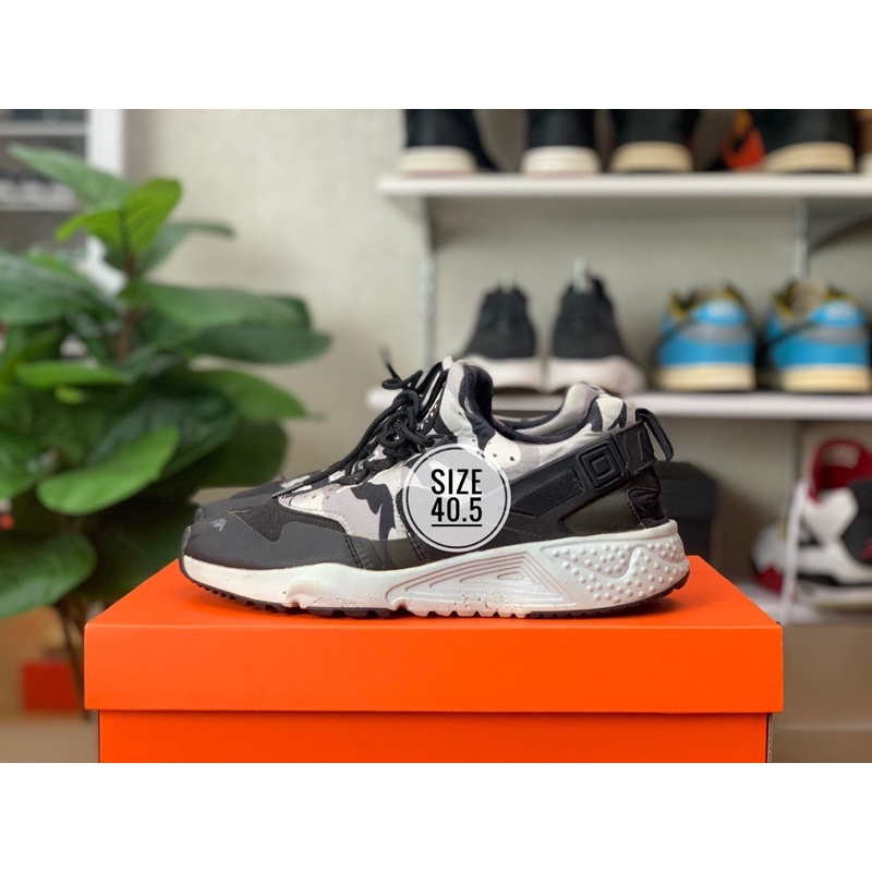Giày thể thao chính hãng Nike Hurache black/white 2hand