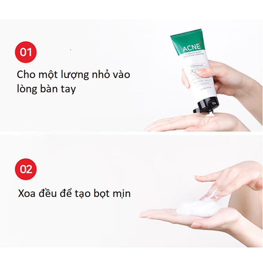 Sữa Rửa Mặt Làm Giảm, Ngăn Ngừa Mụn Some By Mi AHA-BHA-PHA 30 Days Miracle Acne Clear Foam 100ml