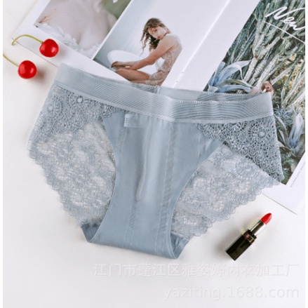 [Giá hủy diệt] Quần lót nữ đúc su pha ren hoa siêu mát sexy cho nàng Ponnyhome M8