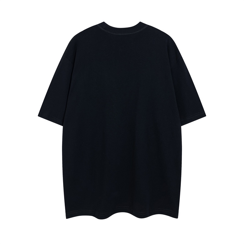 Áo Thun Cotton Tay Ngắn In Chữ Thời Trang Dành Cho Cặp Đôi