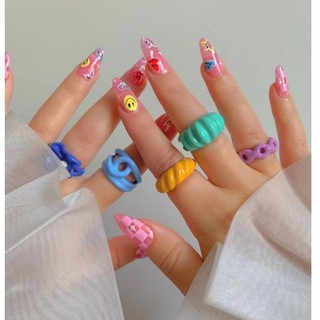 Bộ Nailbox phối màu cá tính 0116