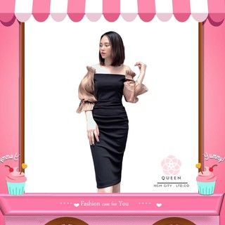 Đầm Ulzzang xếp li bo eo tay lửng Hàn Quốc💖FREESHIP💖đầm nữ hot trend TN99012 Cao cấp