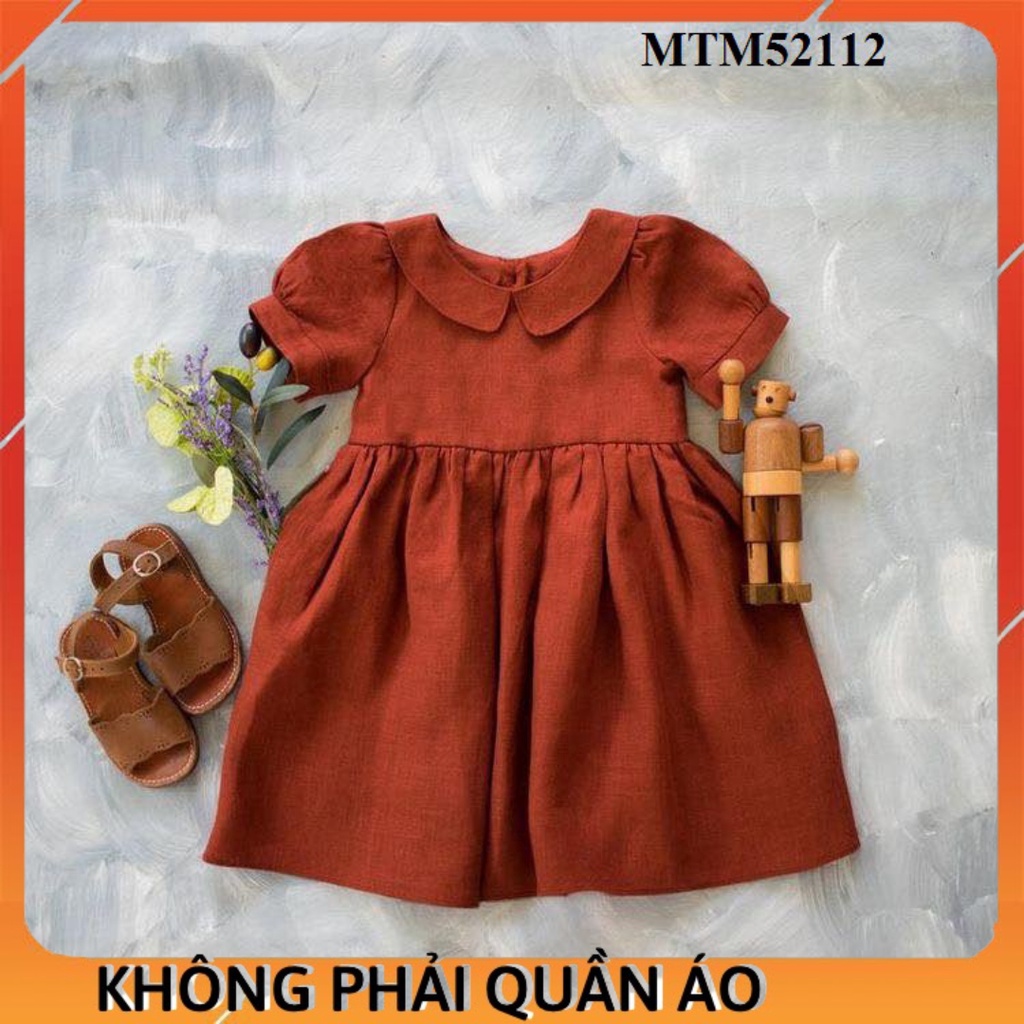 Rập Váy Cho Bé Gái MTM52112 (Rập Giấy Đầm Trẻ Em)