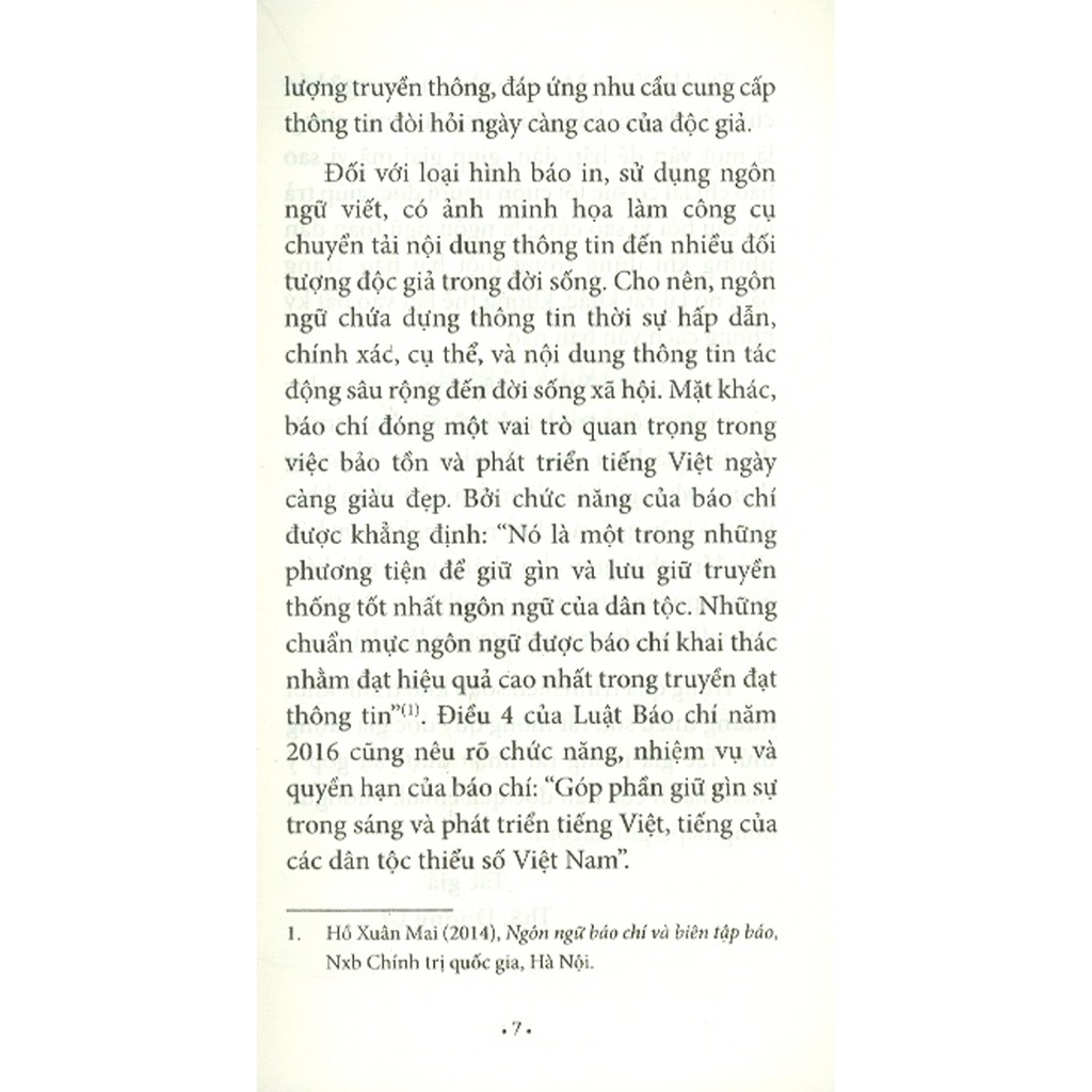 Sách - Sử Dụng Đúng Ngôn Ngữ Báo Chí