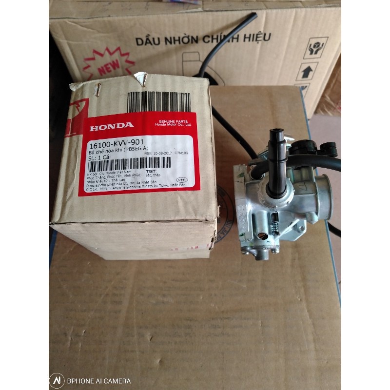 Bộ chế hoà khí xe DREAM [ CHÍNH HÃNG ] - Bình xăng con dùng được cho dream Việt và dream thái