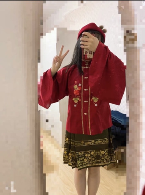 Sét Trang phục Hanfu kết hợp độc đáo