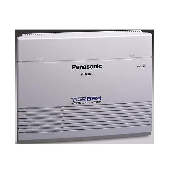 Tổng đài panasonic KX-TES824 cấu hình 3 trung kế (co) & 8 máy nhánh (ext). BH 12 tháng