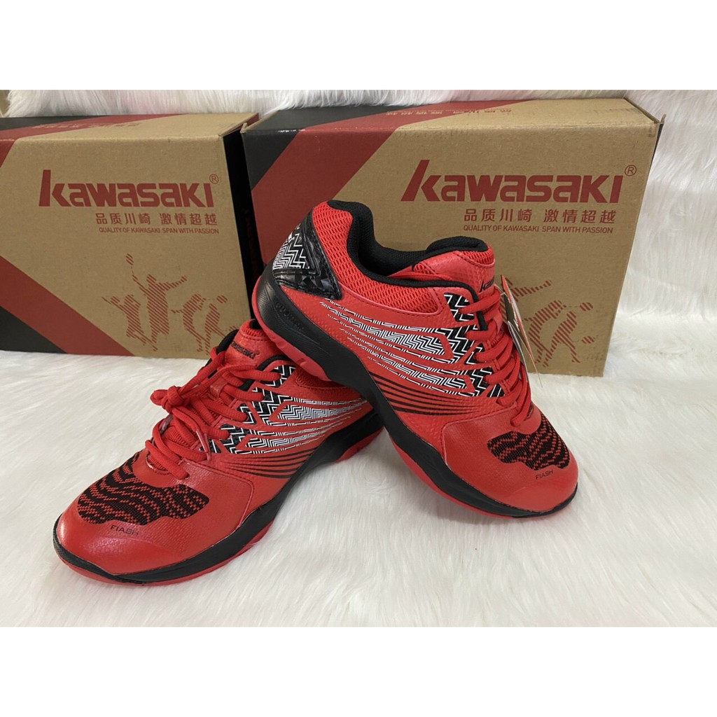 Giày Bóng Chuyền, Giày Cầu Lông 🎁Tặng Tất Yonex🎁 Kawasaki K163 chính hãng