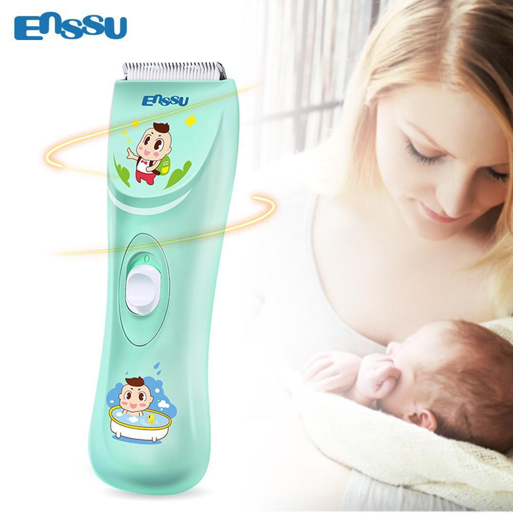 Tông Đơ Cắt Tóc Enssu Chống Thấm Nước Sạc Lại Được Cho Trẻ Em