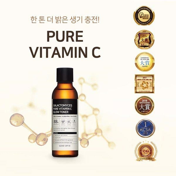 Nước Hoa Hồng Some By Mi Làm Sáng Da Vitamin C Galactomyces Pure Vitamin C Glow Toner 200ml