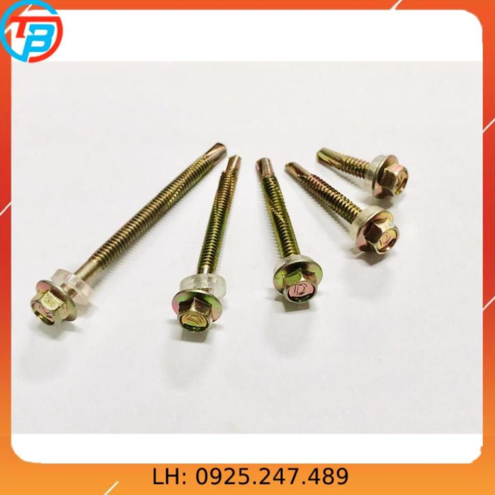 Vít bắn tôn lục giác đầu tự khoan 3 4 5 6 7 (100g) CÁP THÉP Thái Bình VinàN