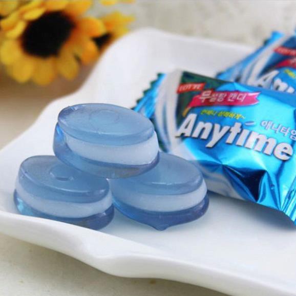 (4 vị) Kẹo bạc hà xylitol Lotte Anytime 60gr (Sugar free)