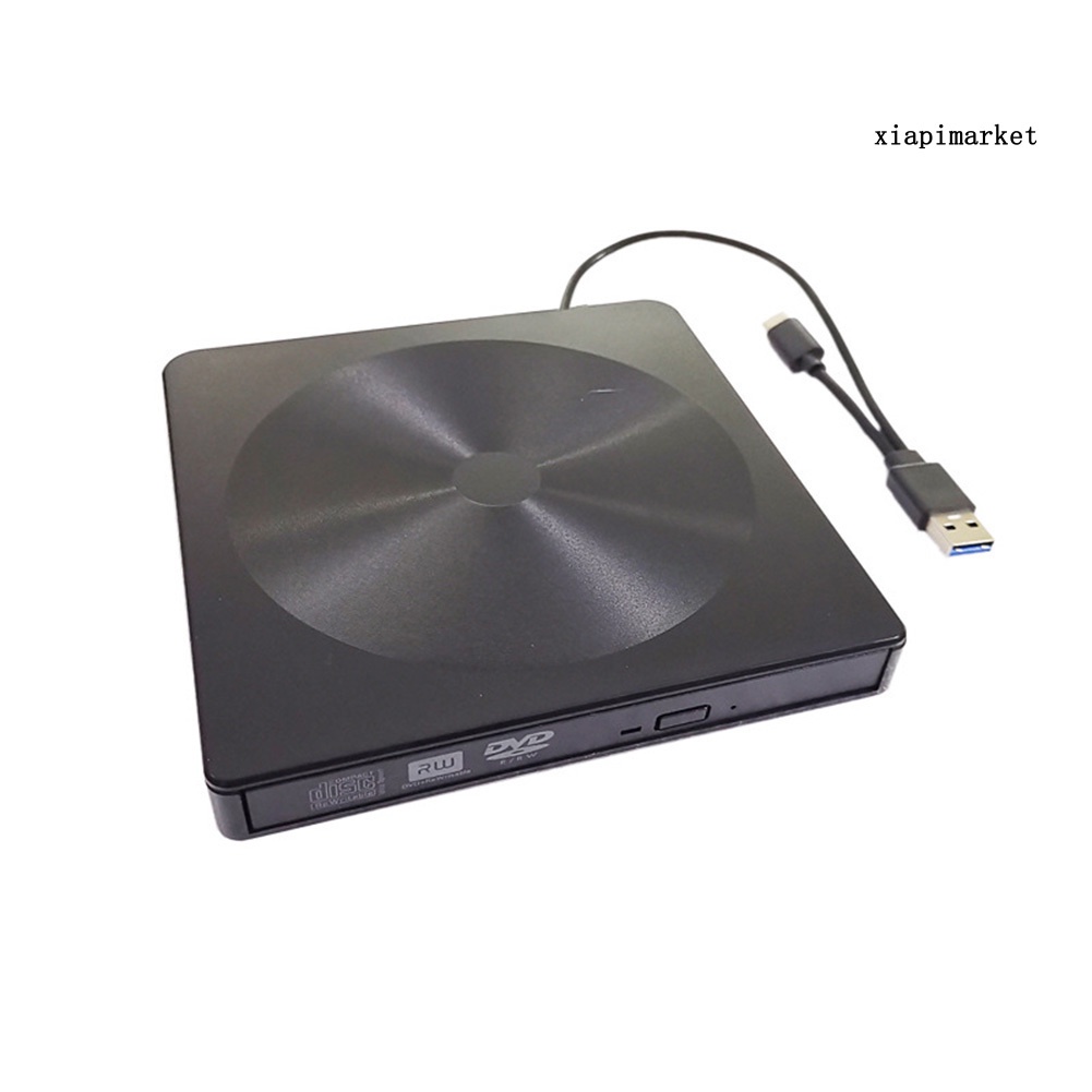 LOP_USB 3.0 Type-C External DVD VCD Burner Player Optical Drive for Windows MacOS PC